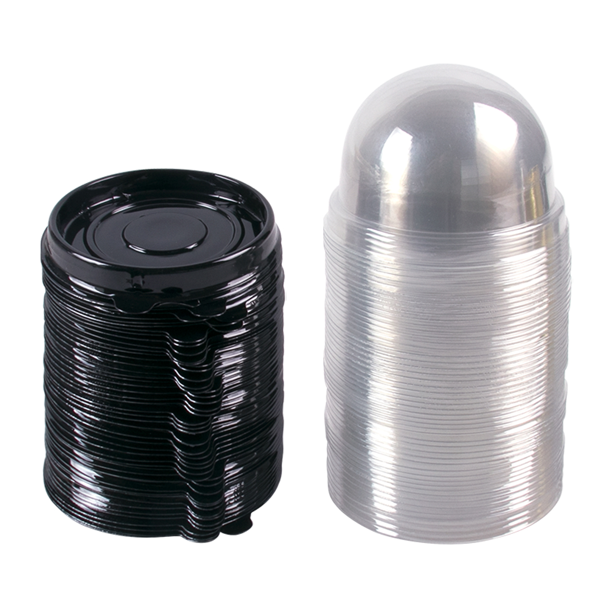 10/30pcs Clear Plastic Mini Cu - Plastic Dome Clear 评论和价格